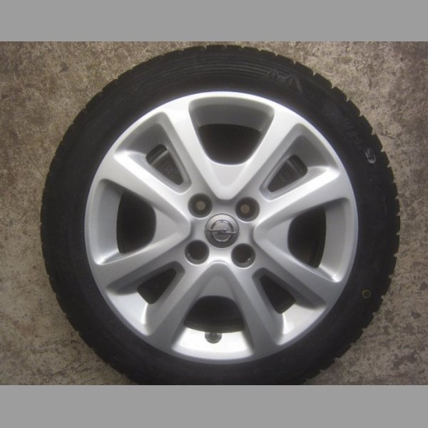 Opel Corsa C, Combo, plechové disky 4x100 185/55/15 zimní