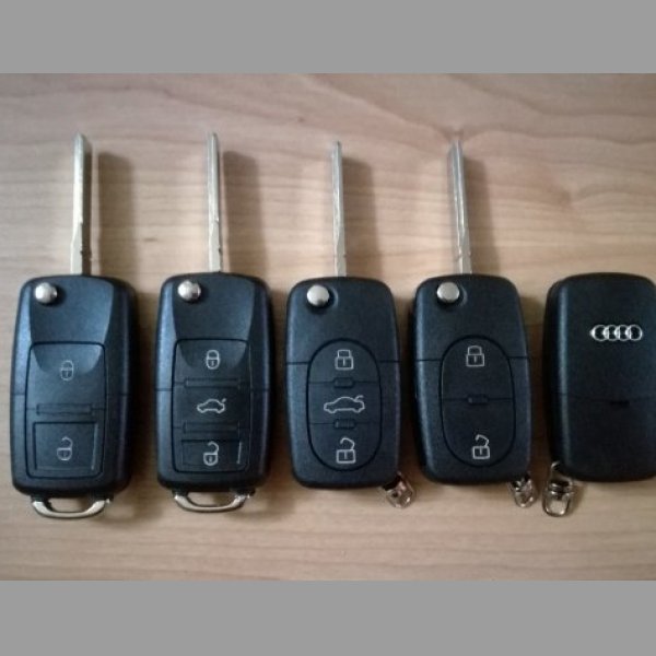 Klíč VW, Škoda, Seat, Audi - obal klíče nebo kompletní klíč