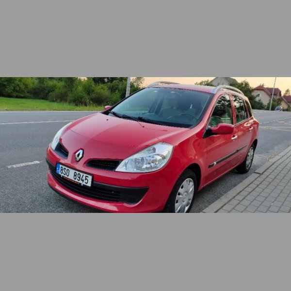 Renault Clio combi 1.2, koupeno v ČR, 2.majitel, málo najeto