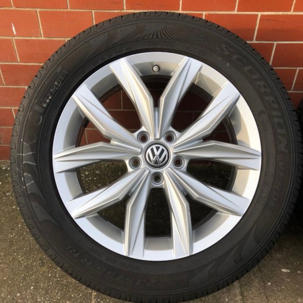 5x112 r18 et43 alu disky elektrony volkswagen tiguan