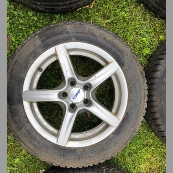 ALU 15” Alutec, celoroční pneu, VW, audi, skoda, Seat